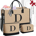 BAGAIL Initial Tote Bag, Personalized Birthday Gifts by BAGAIL