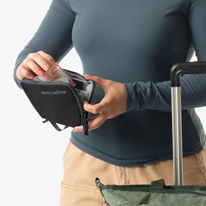 Eagle Creek Stash RFID Passport Wallet – Slim Travel Organizer - Image 7