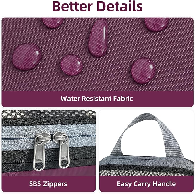 BAGAIL 4 Set/6 Set/8 Set Compression Packing Cubes Travel Accessories - Image 3