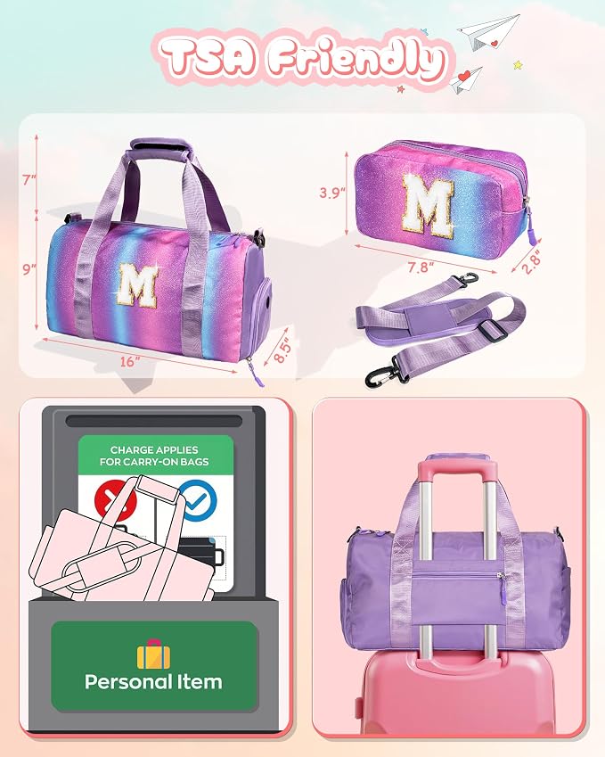 Girly Girl Stuff-Girl Gym Bag - Image 3
