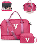 College Graduation Gifts, Birthday Gift-Initial Travel Bag by Vogewood