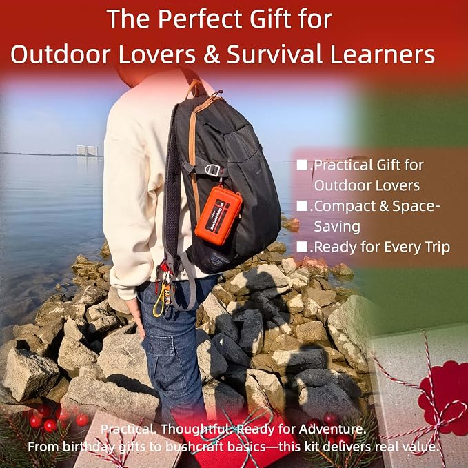 Mini Survival Fishing Kit Small Emergency Fishing TackleBox Pocket Outdoor - Image 5