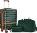 Carry on Luggage Sets with YKK Zippers, 20 Inch Expandable Carry-on Suitcase by Unknown