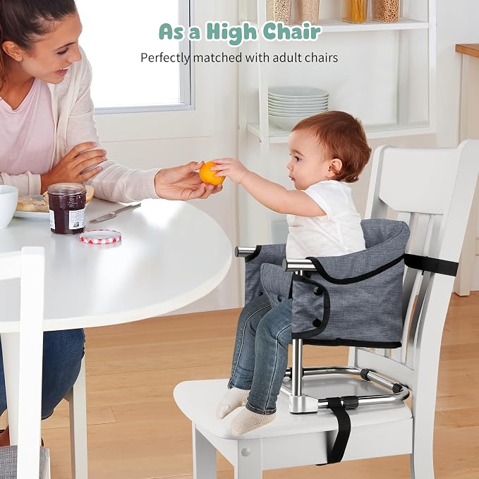 Booster Seat for Dining Table: Portable Toddler Booster Chair - Image 4