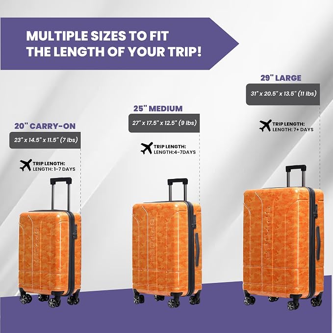 Spyder Matrix 20 Inch Carry On Expandable Hardside Upright Suitcase - Image 6