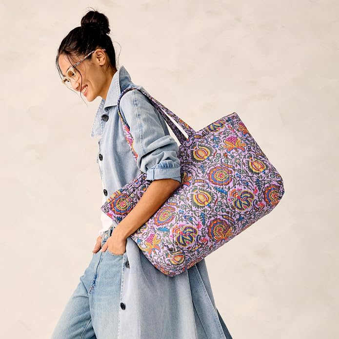 Premium Cotton Knollton Travel Tote Bag - Image 4
