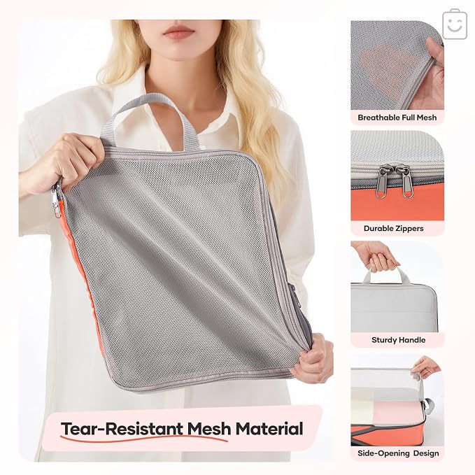 Veken 9/11 Set Compression Packing Cubes - Image 5