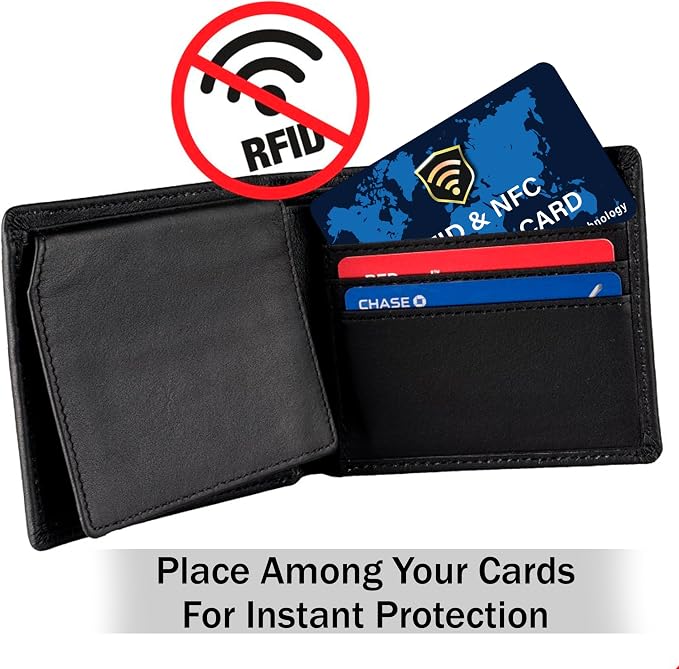 SaiTech IT 2 Pack RFID Blocking Card NFC Contactless Debit/Credit Card ATM - Image 7