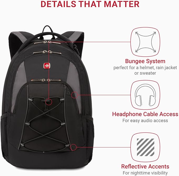 SwissGear 1186 Bungee Backpack - Image 3