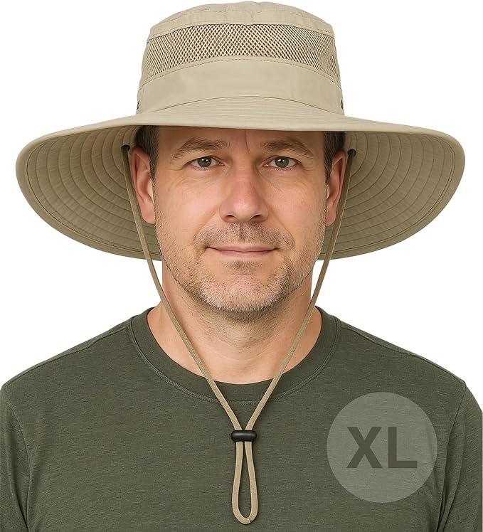 GearTOP Safari Sun Hat for Men and Sun Hats for Women UV Protection UPF 50+ by GearTOP