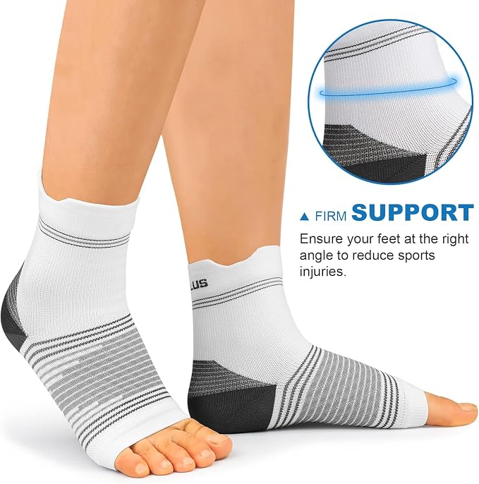 Plantar Fasciitis Sock for Men and Women, Compression Foot Sleeves - Image 4
