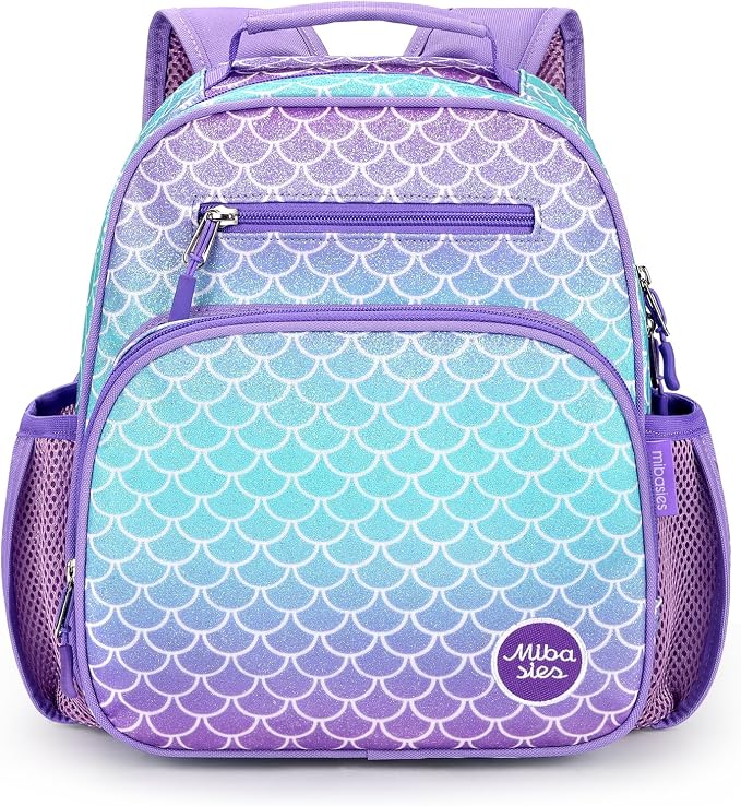 mibasies Toddler Backpack for Girls 2-4: Glitter Kids Backpacks for Girls - Image 5
