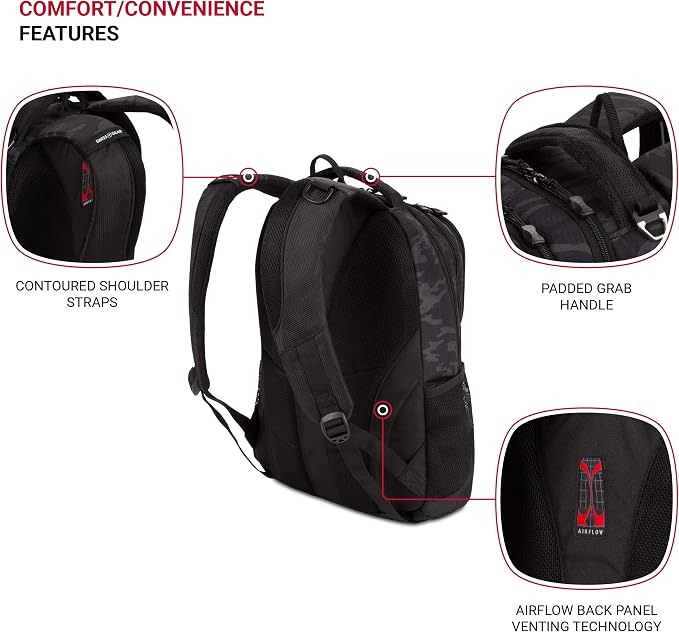 SwissGear Cecil 5505 Laptop Backpack - Image 2