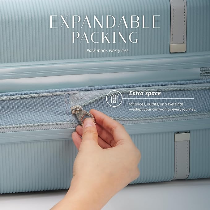 Verage Florence Hardside Carry-On Luggage - Image 7
