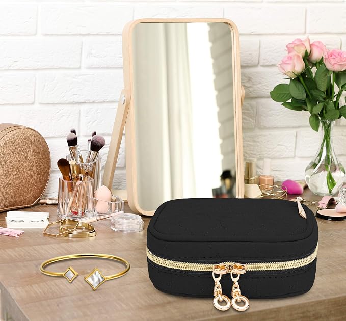 Teamoy Mini Jewelry Travel Case, Storage Organizer Bag - Image 7