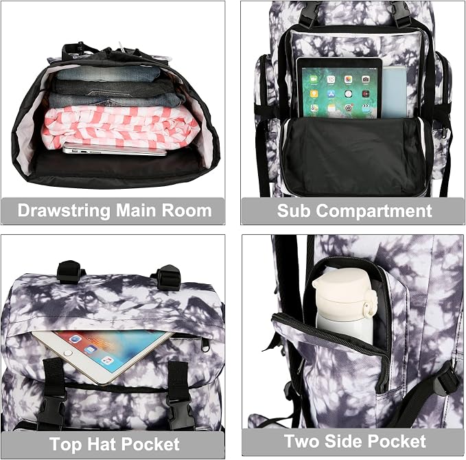 Hiking Backpack for Men 70L/100L Camping Backpack Military Rucksack Molle 3 - Image 6