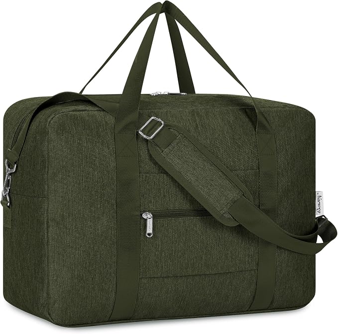 For Spirit Airlines Personal Item Bag 18x14x8 Foldable Travel Duffel Bag by Narwey