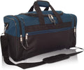 DALIX 17" Blank Duffle Bag Duffel Bag Travel Size Sports Durable Gym Bag by Dalix