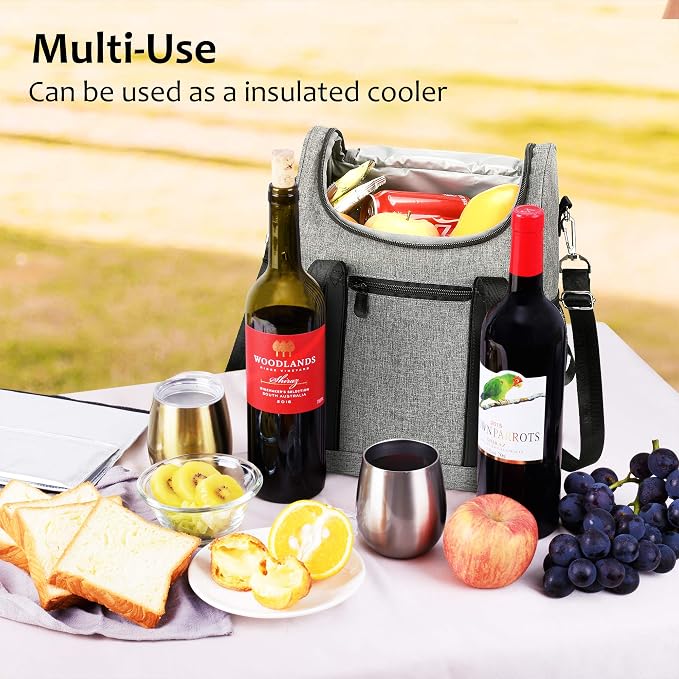 Tirrinia 6 Bottle Wine Cooler Bag - Image 7