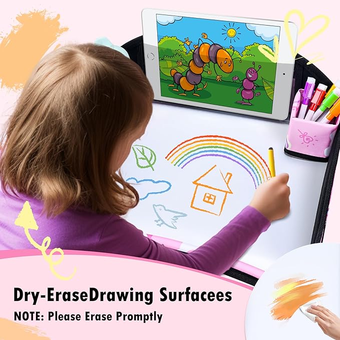 Kids Travel Tray, Car Seat Tray - Image 3