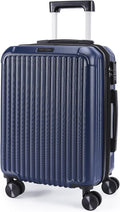 LIGHT FLIGHT Carry On Luggage 22x14x9 Airline Approved, Durable Hard Shell by LIGHTFLIGHT
