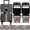 2 Pack Luggage Straps for Suitcases Adjustable Luggage Belt TSA Approved by Unknown