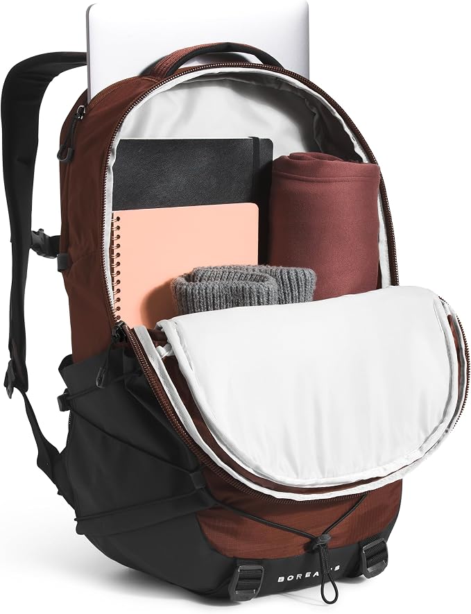 The North Face Borealis Commuter Laptop Backpack, Dark Oak/TNF Black, One Size - Image 5