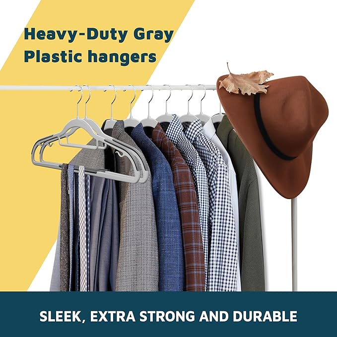Lifemaster Plastic Clothes Hanger Set - Image 5