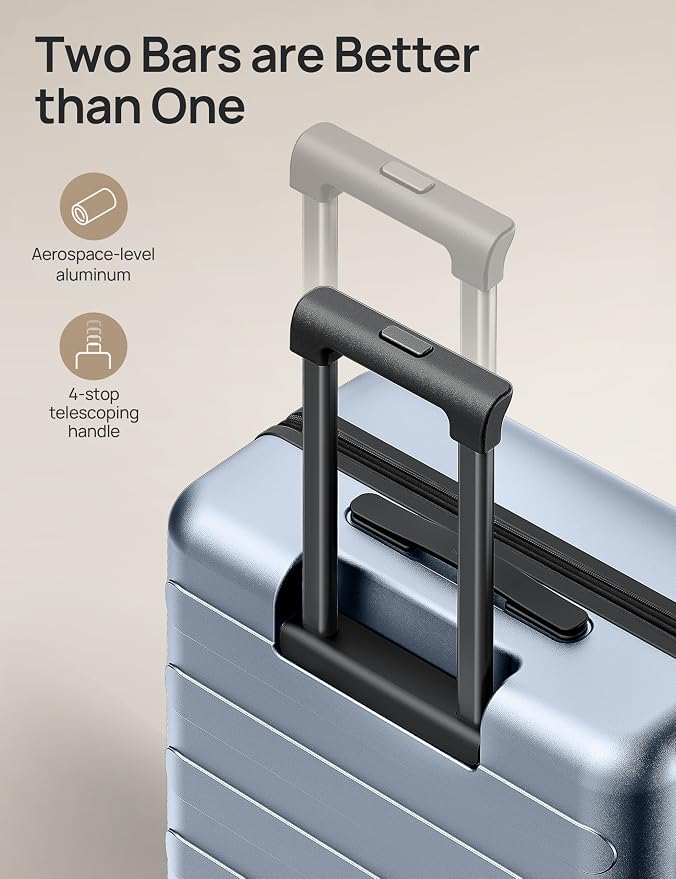 Carry on Luggage 22 X 14 X 9 Airline Approved, 20 Inch Luggage - Image 3