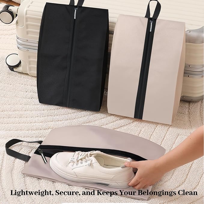 Smell Proof Shoe Bag for Travel Water-Resistant Lightweight Dustproof Golf - Image 3