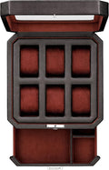 ROTHWELL 6 Slot Leather Watch Box by RothwellSanFrancisco
