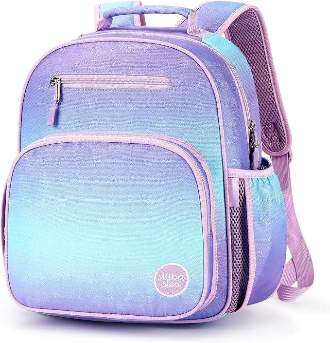 mibasies Girls Backpack 5-8: Lightweight Kids Backpacks - Image 5