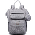 BabbleRoo Diaper Bag Backpack, Unisex Stylish Travel Back Pack Nappy Changing by BabbleRoo