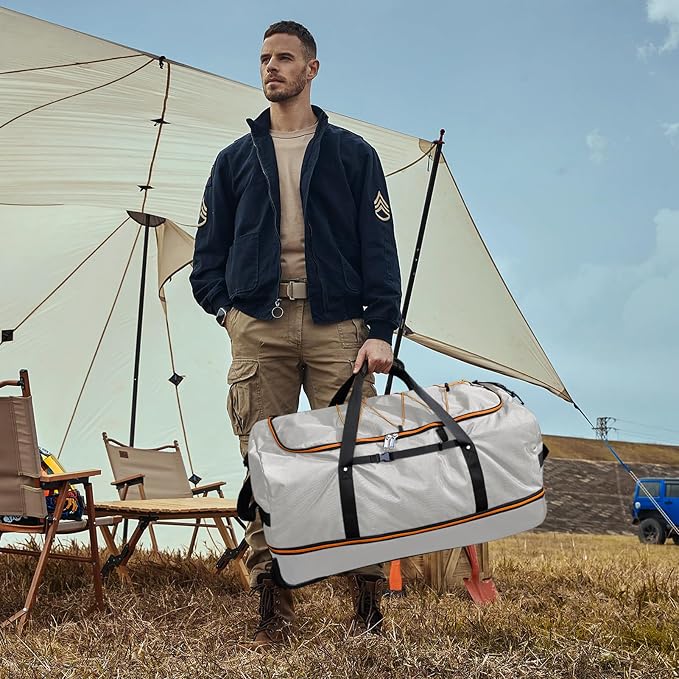 CONTAIL 32" Soft-Sided Rolling Duffle Bag - Image 8