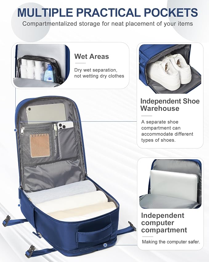 coowoz Travel Backpack Carry On - Image 4