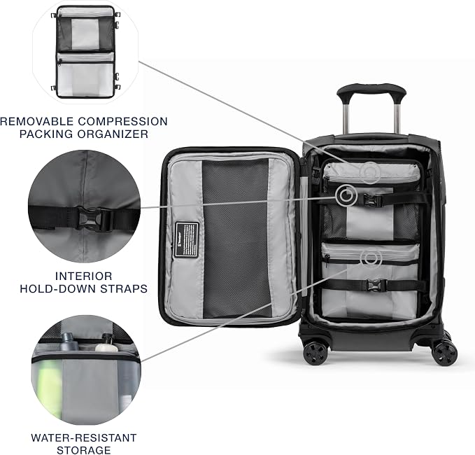 Travelpro Crew Classic Lightweight Softside Expandable Carry on Luggage - Image 6