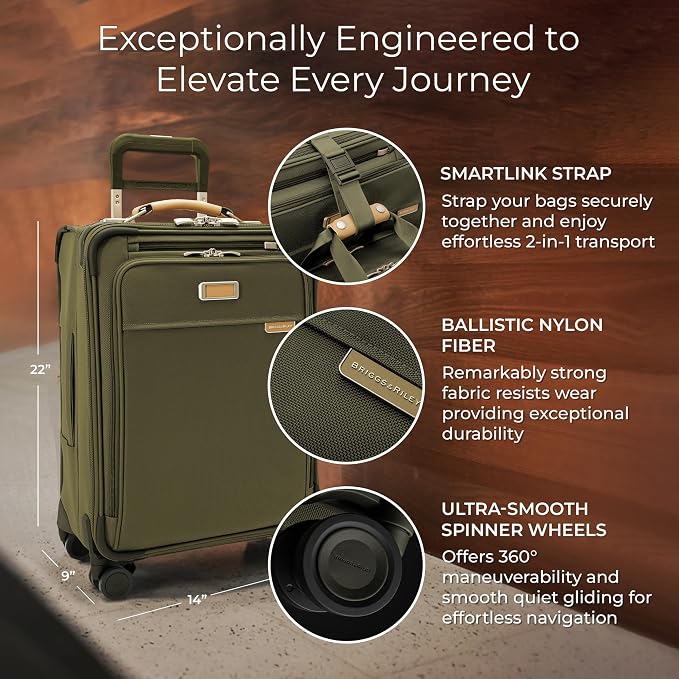 Briggs & Riley Essential 22" Carry On Expandable Spinner - Image 2