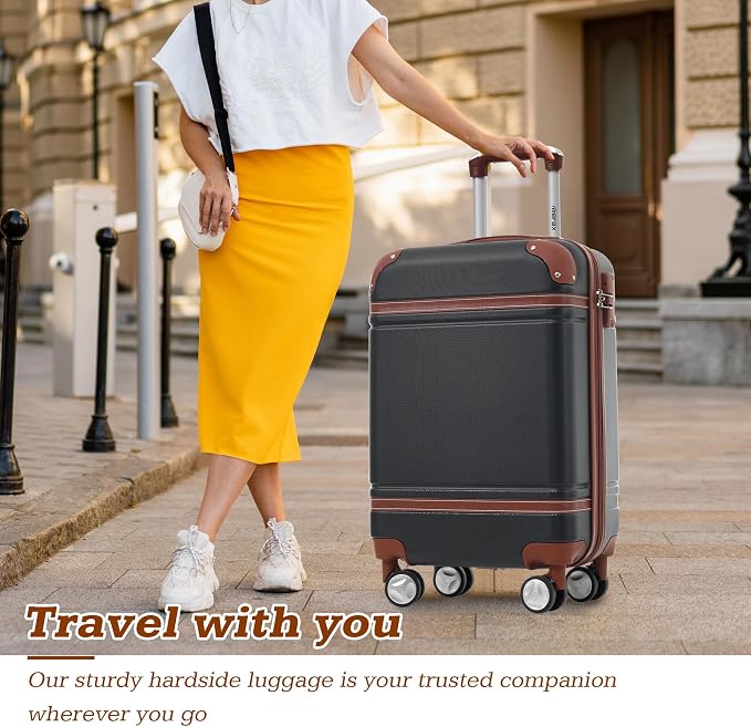 Merax Suitcase Set 24 inches Expandable Luggage - Image 8