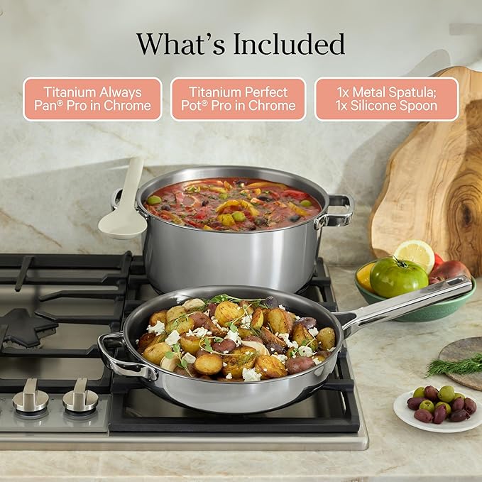 Our Place Titanium Pro Cookware Duo – Always Pan & Perfect Pot - Image 7