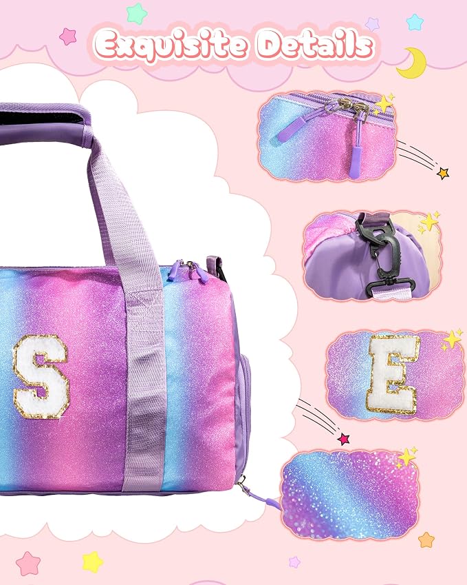 Girly Girl Stuff-Girl Gym Bag - Image 4