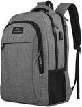 MATEIN Travel Laptop Backpack, Business Anti Theft Slim Sturdy Laptops Backpack by MATEIN