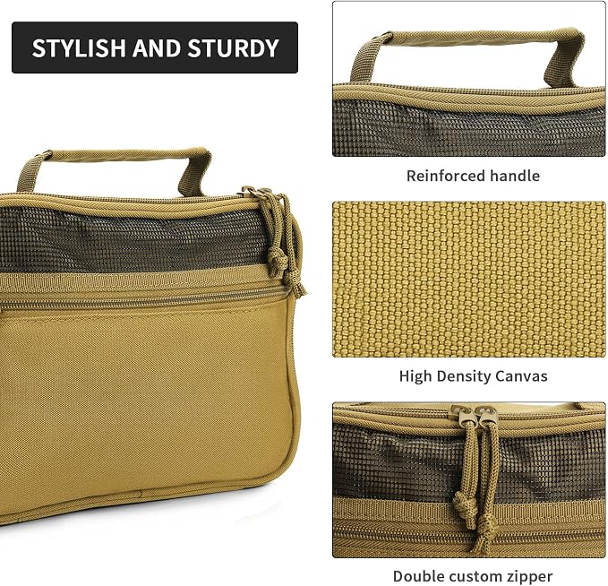 Toiletry Bag for Men Travel, Men's Hanging Toiletry Bag, Portable Dopp Kit - Image 5