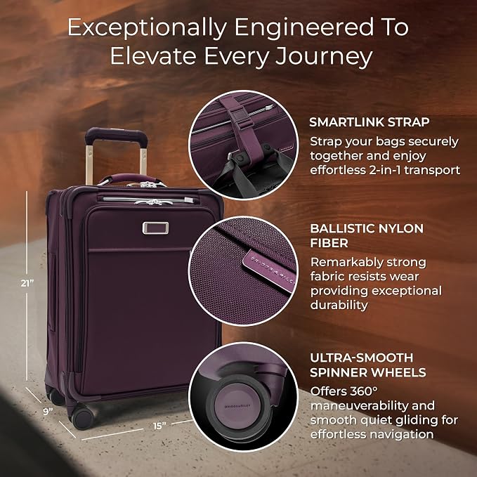 Briggs & Riley 21" Global Carry On Expandable Spinner - Image 2