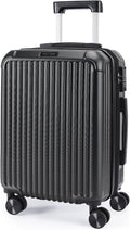 LIGHT FLIGHT Carry On Luggage 22x14x9 Airline Approved, Durable Hard Shell by LIGHTFLIGHT