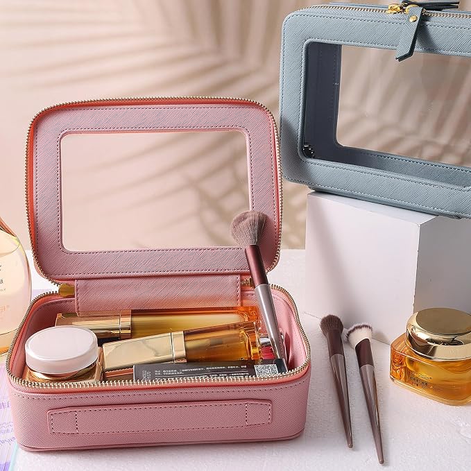 SANHECUN Toiletry bag waterproof cosmetic organizer - Image 2