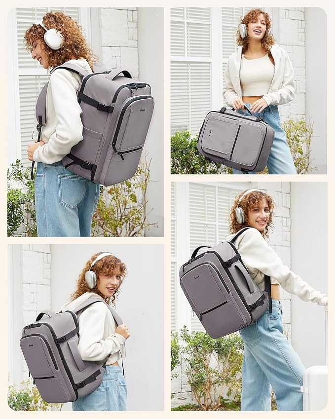 LOVEVOOK Travel Backpack for Women & Men, 50L Large Carry On Backpack Airline - Image 6