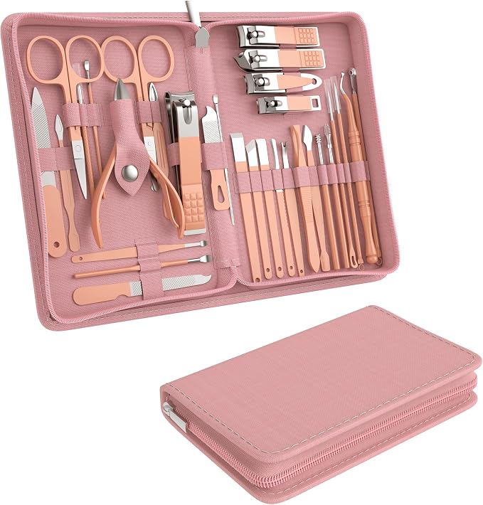 Manicure Set Personal Care, Nail Clipper Kit, Professional Nail Clipper by Tseoa