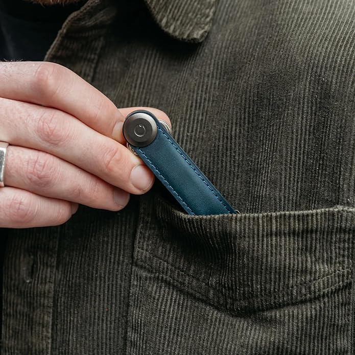 Orbitkey Crazy Horse Leather Key Organizer | Quiet Profile | Holds up to 7 Keys - Image 9