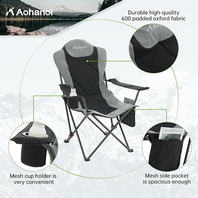 Camping Chairs, Portable Camp Chairs - Image 5