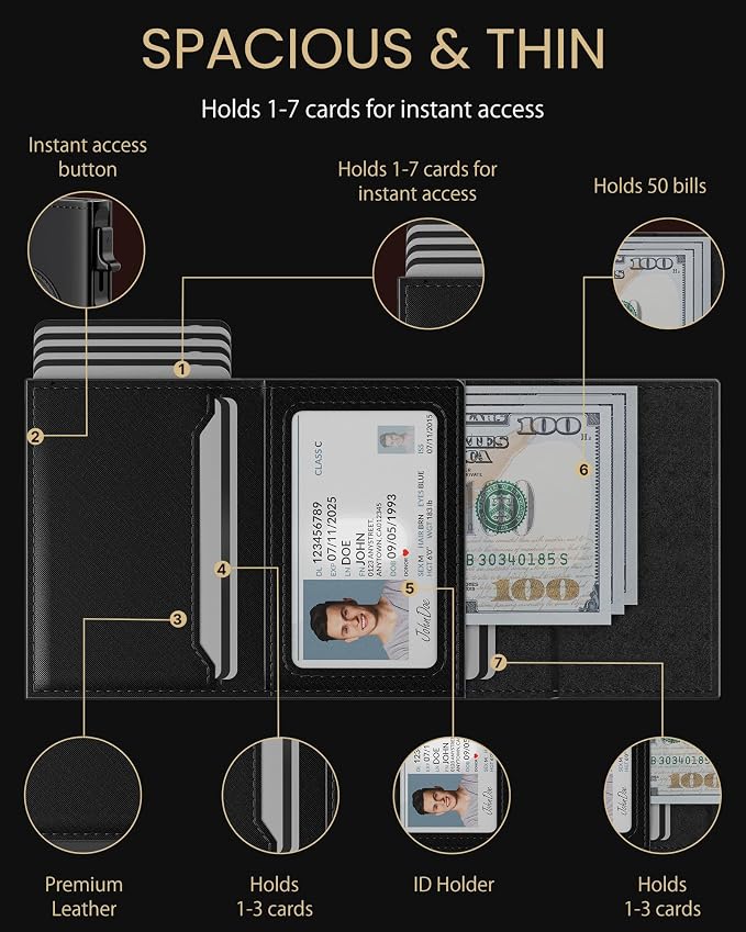 typecase Mens Wallet Card Holder - Image 3
